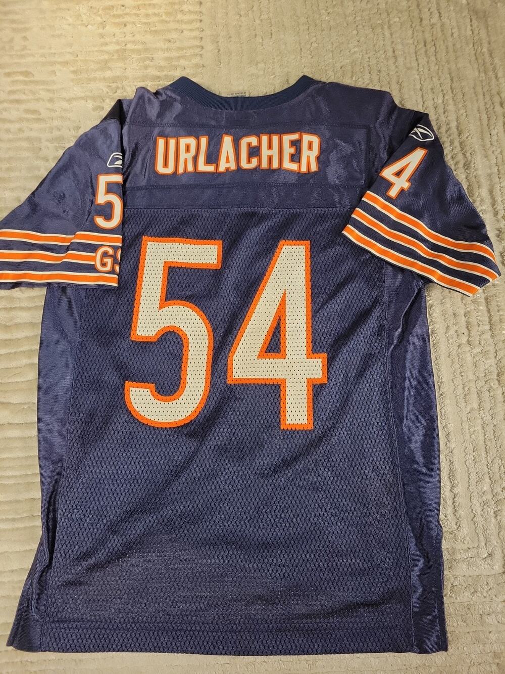 Reebok Brian Urlacher Chicago Bears Jersey Youth Size Medium 10-12 Football boys